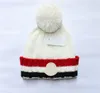 Moda Tasarımcı Marka Şapkaları Erkek ve Kadınlar Beanie Sonbahar Kış Kış Termal Örgü Şapka Kayak Bonnet Yüksek Kaliteli Kafatası Şapkası Lüks Sıcak Kap K-2