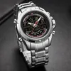 Andere Uhren NAVIFORCE Uhr Männer Top Marke Luxus Edelstahl Quarz Herren Blau Wasserdicht Sport Große Handgelenk Männliche Uhr 231208