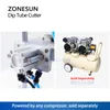 ZONESUN ZS-JG300 Pneumatische Snijmachine voor Dompelbuis Spray Caps Parfum Glas Plastic Fles Verpakking Mannual