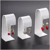 Présentoir à bijoux Ensemble de 3 pièces Porte-boucles d'oreilles en acrylique Présentoir Organisateur Étagère Boutique Comptoir Vitrine Bijoux Goujons d'oreilles Présentoir M355U Ot0I3