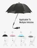 Universal Parasol for Pushchairs and Buggies Pushchair Umbrella for Sun and with Rain Cover Sun Protection Stroller Umbrella H10152096334