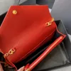 10A Designer Cassandre portemonnees Luxe Mini gouden ketting schoudertas Designer Tas Dames Tote Bag handtas hoge kwaliteit Echt leer mode crossbody tas