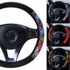 Couvre Volant Couverture de Volant de Voiture en néoprène Mode Couleur Assortie sans Bague intérieure pour BMW F10 pour Peugeot 206 pour Audi a4 B8 pour Audi