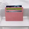 Card Holders Credit Wallet Designers Men and Women Leather 2022 Passport Cover ID Business Mini Coin Pocket for Ladies Purse Case 233F