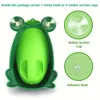 Cubiertas de asiento Cute Frog Potty Training Urinal Boy con divertido objetivo Objetivo Entrenador de inodoro Niños Soporte Vertical Pee Infante Niño 231207