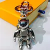 Nieuw ontworpen astronaut sleutelhanger accessoires ontwerp sleutelhanger massief metalen autosleutelhanger geschenkdoos verpakking339T