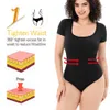 Perizoma sexy senza cuciture body modellante per donna Tummy Control Vita Trainer Body Shaper manica corta corsetto
