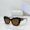 Luxuriöse Damen-Sonnenbrille, modische Designer-Katzenaugenbrille, großer Rahmen, Metalllinsenbeine, mehrere Farben erhältlich, erstklassige Verpackung, Box VE2857