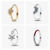 S925 Sterling Silver Shining Rising Sun Ring Sun and Moon New Playbed Band Ring