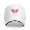 Basker rosa band bröstcancer medvetenhet cap mode casual baseball caps justerbar hatt hip hop unisex hattar polychromatic