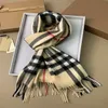 Karierter Kaschmir-Schal, Designer-Schal, Winter, Herren, Damen, Qualität, weich, dick, Schal, modischer Schal, 4-Jahreszeiten-Foulard, Luxus-Originalverpackung