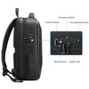 Backpack Expanded Design Men's EVA Waterproof Hard Shell Multi-layer Laptop Bag Anti-theft Gaming With USB Interface