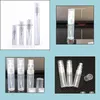 Packing Bottles 2Ml L 5Ml 10Ml Plastic/Glass Per Bottle Empty Refilable Spray Small Par Atomizer Sample Vials 270Pcs Drop Delivery O Otoav