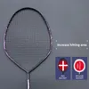 Badminton String Professional Max 30 funtów 4U VSHAPE RACKET STRUNG PEŁNY RACQUET Ofensywna z włókna węglowego z 231208