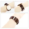 Watch Bands Genuine Leather Strap Accessories Handmade Stitched Watchbands 18mm 20mm 22mm Coffee Black Bracelets Band