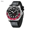 Diseñador AAA Calidad Relojes Reloj para hombre MM L Automático Mecánico Hebilla plegable Cristal de zafiro Impermeable Cerámica Rojo Azul