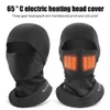 Cycling Caps Masks WEST BIKING Winter Balaclava Hat Comfortable Cycling Heating Face Mask Windproof Heating Headgear for Ski Bicycle Motorcycle 231207