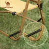 Camp Furniture Outdoor Garden Park BBQ Balcony Party Wedding Beautiful Simple Folding Chair Portable Camping Fishing Stool Moon Backrest