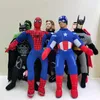 Groothandel film personage vullende pop rubberen hoofdheld pluche speelgoed 27 cm spider bat pluche pop