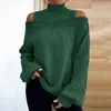 Kadın Sweaters Chic Women Sweater Gevşek Dilek Anti-Dövme Bahar Uzun Kollu Günlük Kadın Giyim