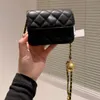 Channel Golden Ball covering cap Flap Bags Leather Shoulder Designer Handbag Chain Woman Crossbody Fashion Luxury bank card credit card coin Purse lipstick Wallet