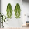 Decorative Flowers 84cm Artificial Hanging Plants Green Rattan Fern Persian Grass Plant Vine Wedding Garden Balcony Garland Decoration Fake