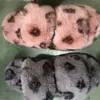 Full Furry winter indoor fur slippers soft and fluffy plush platform flat shoes Designer Shoes Casual Ladies non-slip House Warm Flip Flops Soft slipper