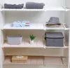Justerbar garderob Organiserförvaringshylla väggarrangör Kök badrumsskåp hyllor garderobshyllor för klädsko rack17318127