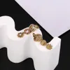 Vintage Pearl Circle Studs Küpe G Gold Hoop Küpe Kulaklıkları Tase Takıları Kadın Parti Düğün Aşıkları için Hediye Kutu Seti