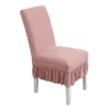 Housses de chaise Housse facile à installer pour restaurant El Le tissu anti-boulochage protège contre les rayures (60 80 caractères)