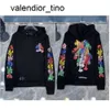 Ny 24SS Designer Mens Hoodies Designer Chrome Winter Sweatshirts Lång ärmjacka Löst kappa män Kvinna Chromees hoodie