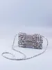 Evening Bags Handmade Bead Bag Long Chain Hand Woven Celebrity Handbags Designer Ladies Party Beading Top handle Mini Purses 231208
