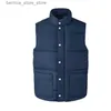 Men's Vests 2023 Fashion Men Vest Down cotton waistcoat designs Mens and women's No Sleeveles's Jacket puffer Autumn Winter Casual Q231211