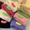 Beanie Skull Caps Ins Ins面白い漫画ソーセージマウスニット女性帽子秋と冬のカジュアルウォームかわいいかわいい触手ビーニー231208