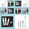 Packing Bottles 2Ml L 5Ml 10Ml Plastic/Glass Per Bottle Empty Refilable Spray Small Par Atomizer Sample Vials 270Pcs Drop Delivery O Otoav