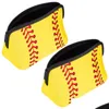 Party Favor Portable Travel Cosmetic Bag Neoprene Material Baseball Zipper Storage Christmas Gift Drop Delivery Home Garden Festive Dhsdu