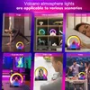 2024 Bluetooth Live Light Supplement Mobile Telefon Holder Desktop Circular Light Wireless Charging Högtalare