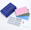 Wholetravel Mini Mahjong 24mm Mini Mini الصينية Mahjong مجموعة السفر التقليدية يمكن أن تلعب Janpanese Mahjong2382602