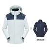 Männer Jacken Winter Windjacke Sport 3in1 Outdoor Wasserdicht Unisex Männer Frauen Camping Trekking Patchwork Ski Kapuze Bomber Jacke Mantel