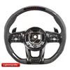 Carbon Fiber Steering Wheel for Benz W204 S204 W212 A45 C43 C63 E63 GT S63 G63 GLE63 GLC63 CLS63 LED Performance