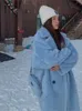 Kvinnors päls faux päls bella kvinnor vinter faux päls varm lång kappa långärmad kvinnlig tjock nallebjörn coat casual lös överdimensionerade utflykter 231207