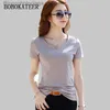 Koszulka damska Bobokateer Summer T Shirt Kobiety Tshirts Short Slee Tops TEE SHIRT FEMME ROPA JER VERANO 2023 CALTON T-Shirt Woman Ubranie 231208