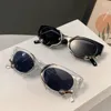 Okulary przeciwsłoneczne y2k steampunk shades szklane kobiety unikalne nieregularne węża mężczyzn retro ramy sportowe marka okularów okularów hip hop