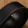 Belts No Buckle 3.8cm Men's Belt Strap Genuine Leather Waist Band Replacement DIY Durable Fashion