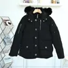 Designer Hommes Hiver Down Canada Veste Manteaux de loisirs en plein air Manteau coupe-vent imperméable à l'eau imperméable à la neige Puffer épais colla vraie fourrure de loup élans S30D jointures Gooses