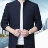 Giacche da uomo Blazer casual di marca Giacca da lavoro Autunno Primavera Moda Blazer da uomo allentato Cappotto da ufficio nero kaki 3XL