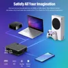 Projektörler Aun Mini Projector A30C Pro Smart TV Wifi Taşınabilir Ev Sineması Sinema Senkronizasyonu Android Telefon Beamer 4K Film 231207 için Projektörler