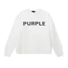 Purple Brand Mens Hoodies Designer Bluza Klasyczna drukowana kapturowa Women Crewneck Sweater American Street Style