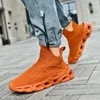 Дизайнерская повседневная обувь Speed 2.0 V2, кроссовки на платформе, мужские и женские парижские носки, брендовые черные, белые, оранжевые высокие размеры 39-46