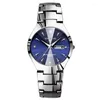Wristwatches Relogios Masculino Tungsten Steel Black Watch For Men Clock Male Luminous Quartz Wristwatch Date Week Waterproof Student